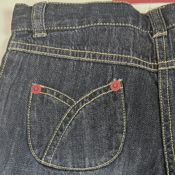 NWT Gymboree Girl Tulip Denim Pant & Tulip Stripe Cardigan 2 Piece Set Size 3 - Picture 6 of 8